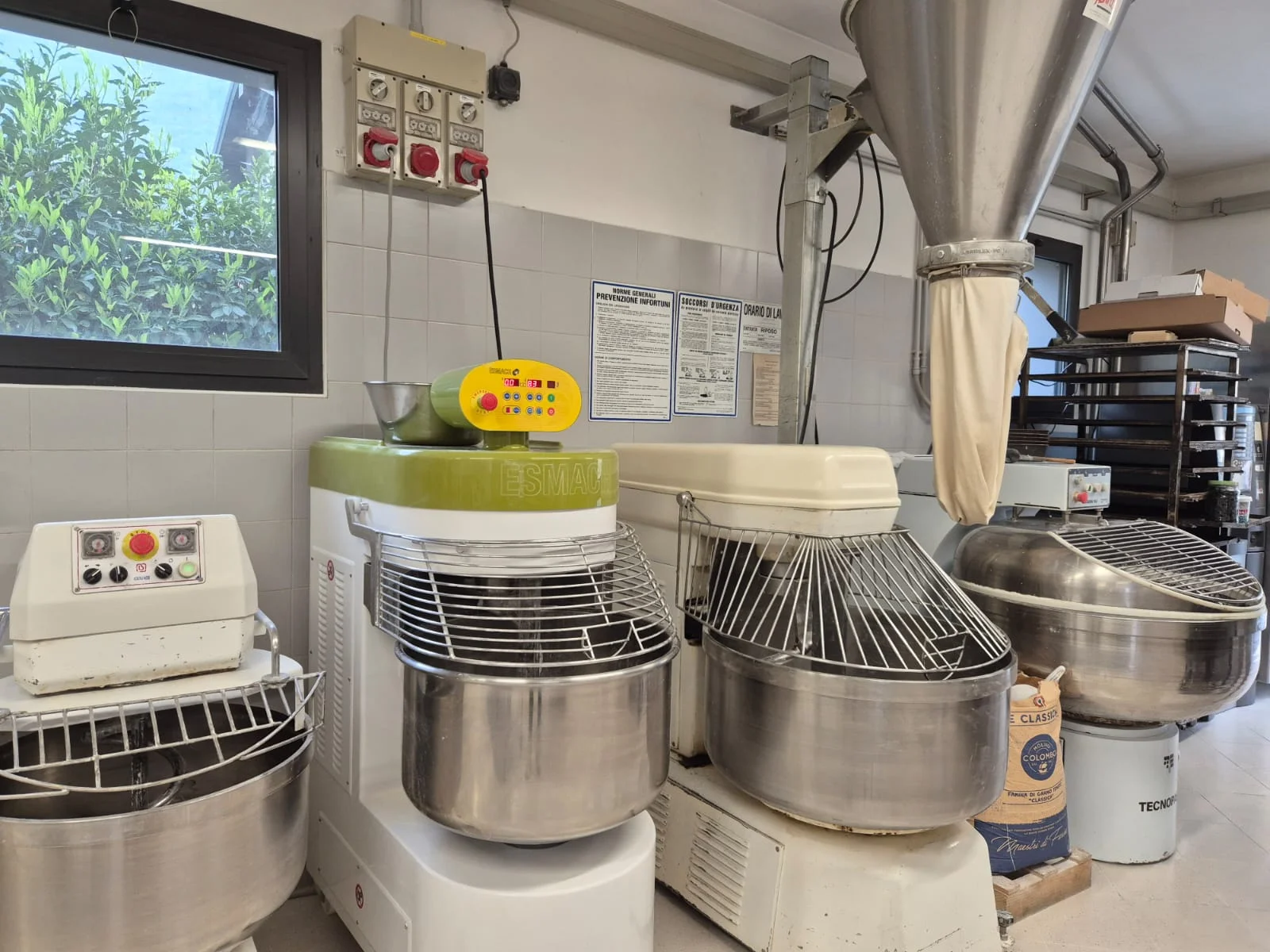 Impastatrici a spirale per il pane